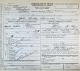 John Wesley Burress Death Certificate